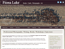 Tablet Screenshot of fionalake.com.au